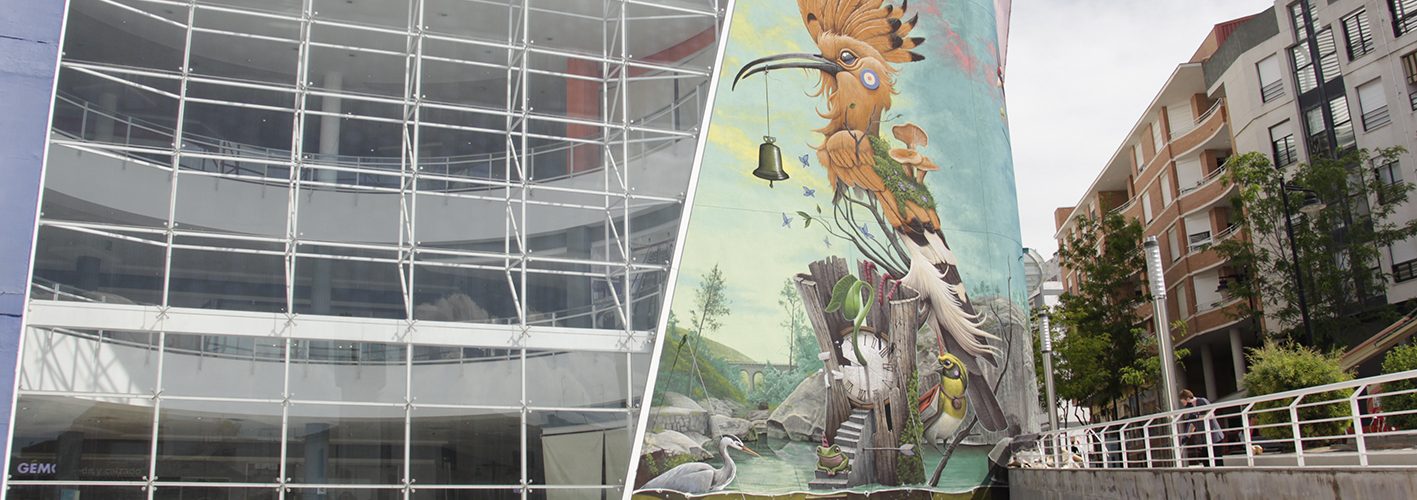 Ontinyent en viu - 'Dulk' inaugura el seu mural a El Teler ON TV - El Periòdic d'Ontinyent