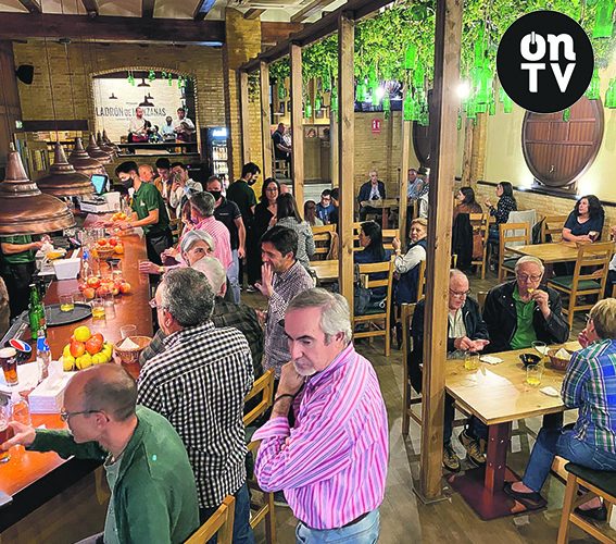 Inauguració de la taverna asturiana La Fábrica a Ontinyent ON TV - El Periòdic d'Ontinyent